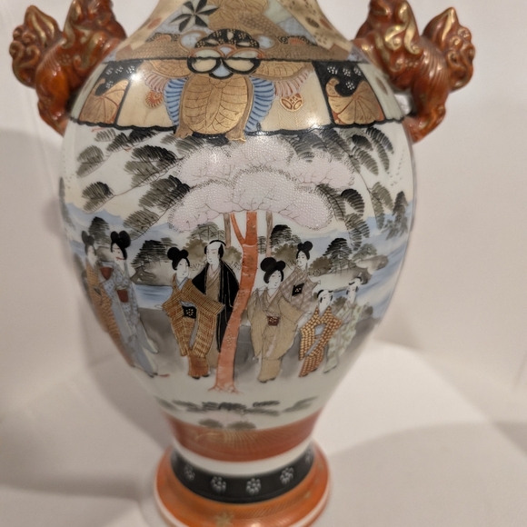 Antique Asian Vase - Picture 2 of 5